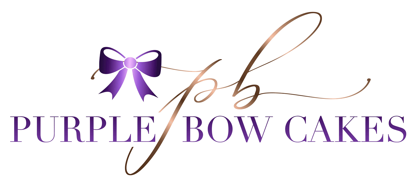 Purple Bow Cakes